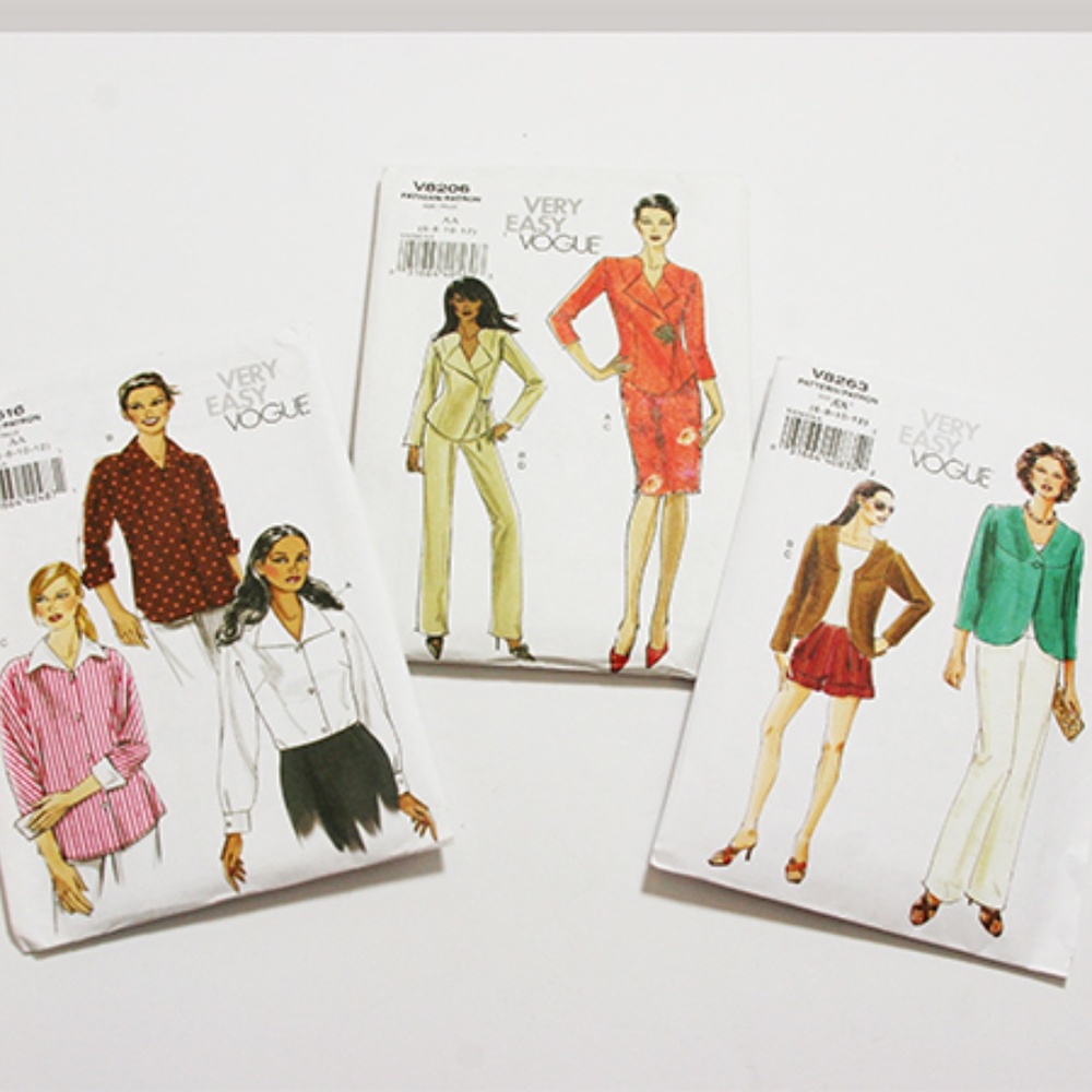 Vintage Vogue Casual Wear Sewing Patterns